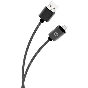 Digipower 10ft Braided Micro USB Cable Black