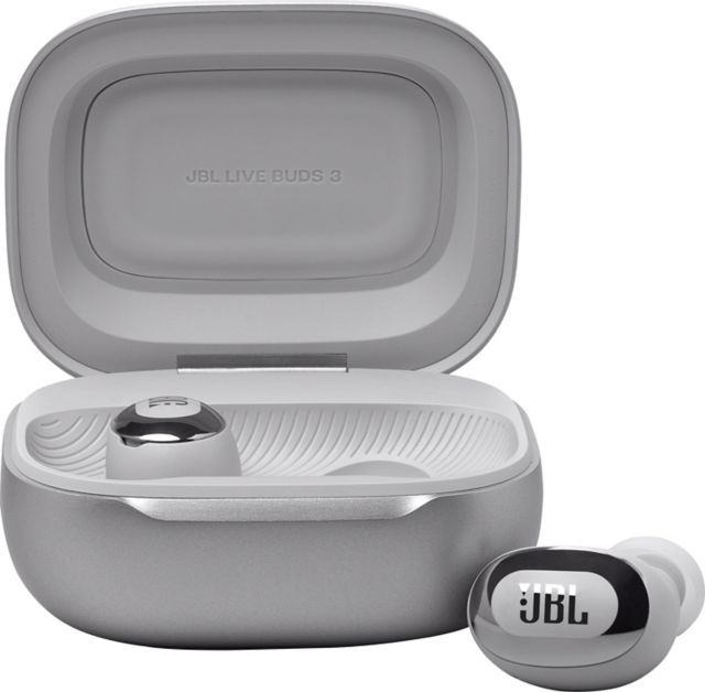JBL Live Buds 3 True Wireless Earbuds, Silver
